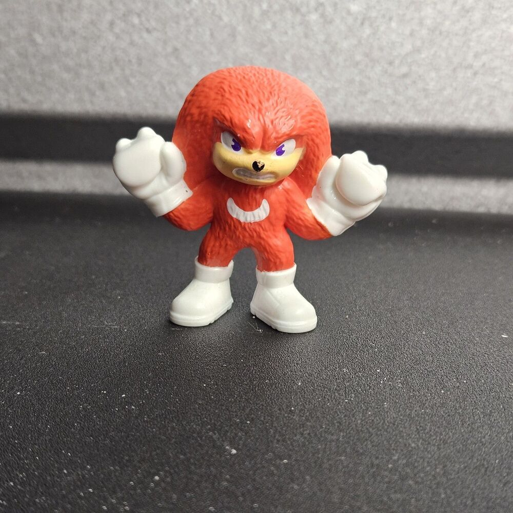 Knuckles Sonic The Hedgehog 2.5 Inch Figure Jakks Pacific Replacement Loose Toy